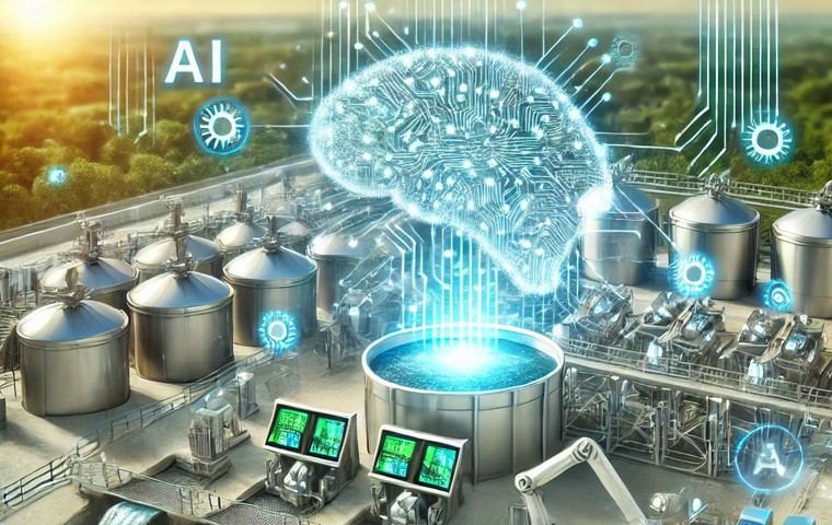 Hình ảnh minh họa ứng dụng AI vào xử lý nước thải. Ảnh: Internet Hình ảnh minh họa ứng dụng AI vào xử lý nước thải. Ảnh: Internet