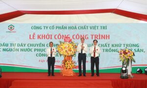 Vitrichem: Chuẩn bị đưa ra thị trường sản phẩm chất khử trùng nước sinh hoạt và xử lý nước trong nuôi trồng thủy sản- Ảnh 1.
