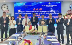 Ký kết MOU hợp tác giữa Công ty CP Cấp nước Hải Phòng và Cục Cấp Thoát nước thành phố Kitakyushu