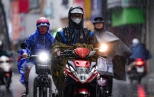 Mưa lớn tại Hà Nội sáng ngày 26/6