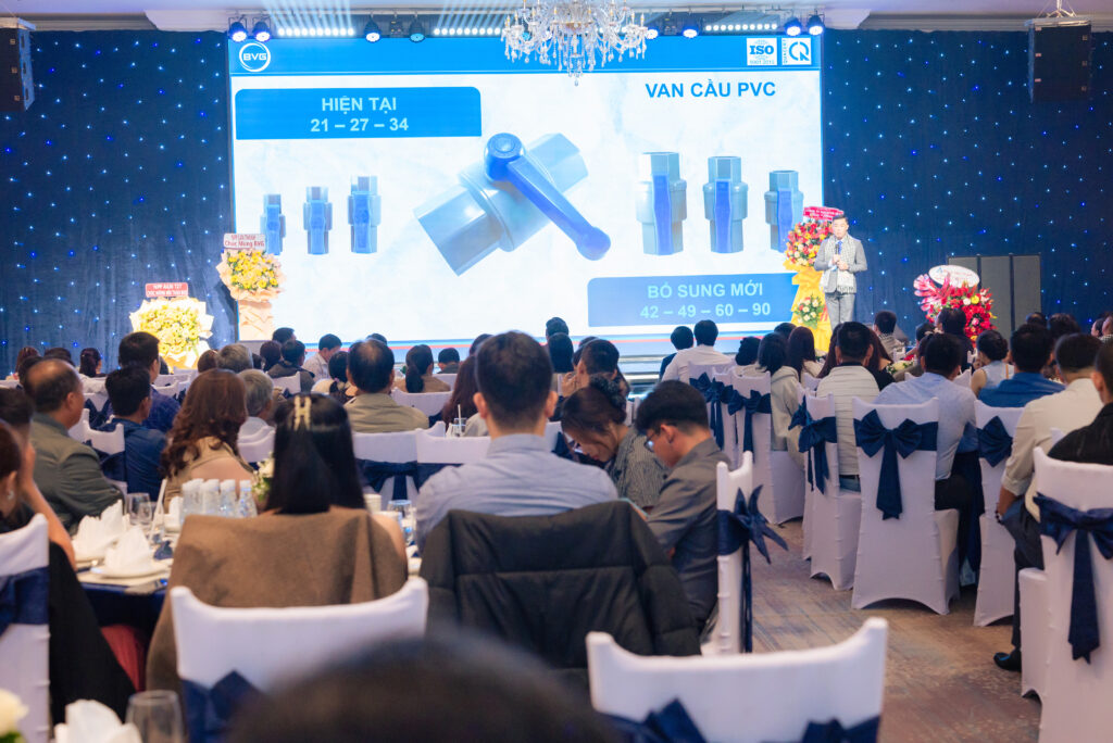 Van cầu 90 PVC ra mắt trên thị trường Việt Nam bởi Tập đoàn Bình Minh Việt.