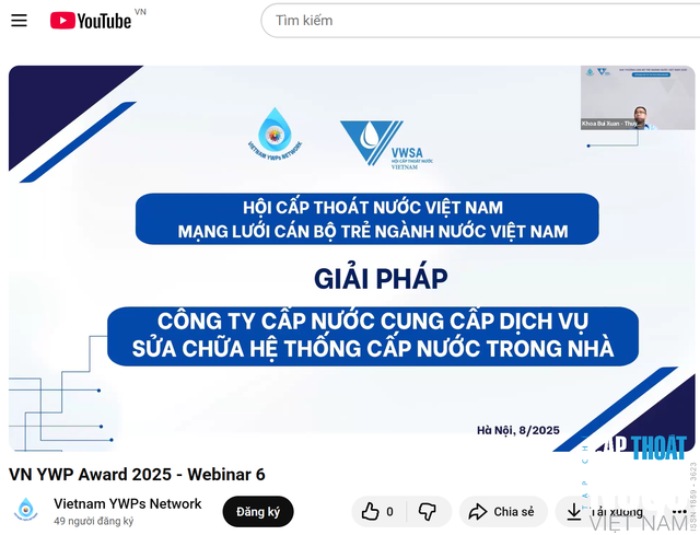 Lan tỏa tinh thần đổi mới sáng tạo trong ngành Nước: Giải thưởng “Cán bộ trẻ ngành Nước Việt Nam” năm 2025 - Ảnh 1.