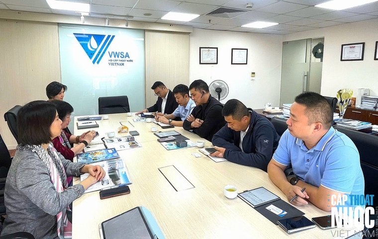 Toàn cảnh buổi làm việc.