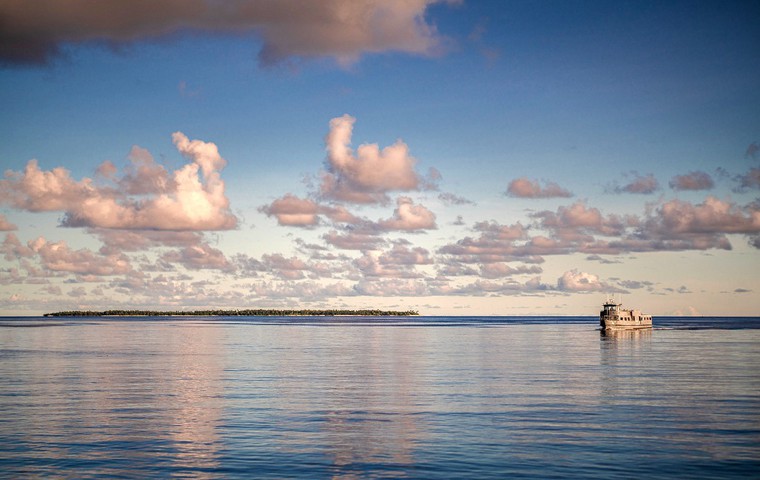 Nhiều cộng đồng ở Thái Bình Dương phải đối mặt với tình trạng thiếu nước uống trầm trọng. Ảnh: ADB
