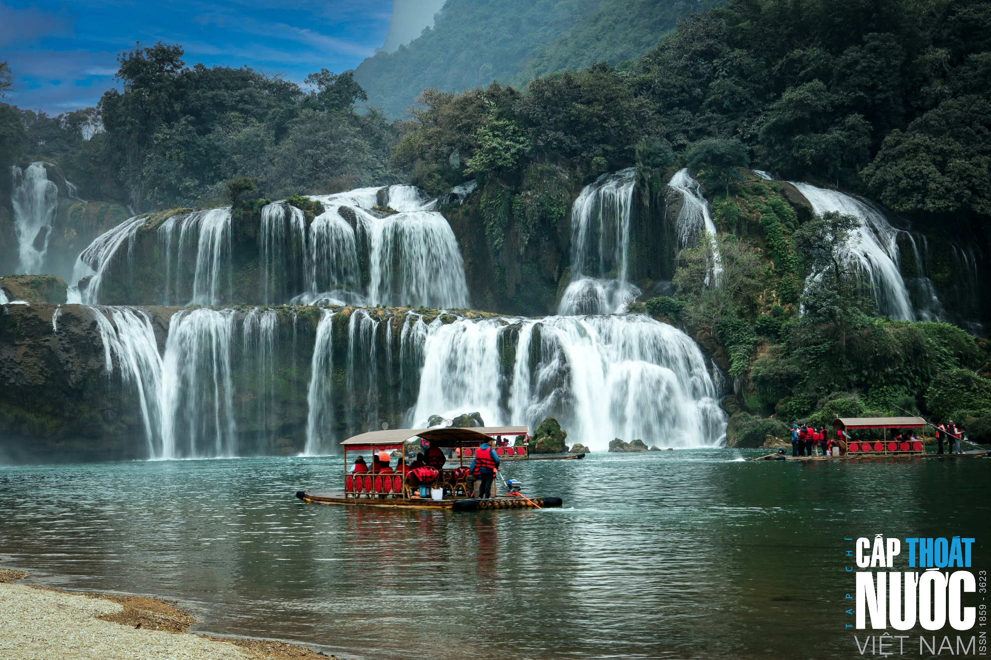 Thác Bản Giốc - Dòng nước mùa xuân nơi biên cương Tổ quốc - Ảnh 1.