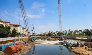 Hà Nội tăng tốc các dự án chống ngập: Tăng “dung tích” cho đô thị trước áp lực mưa lớn - Ảnh 1.