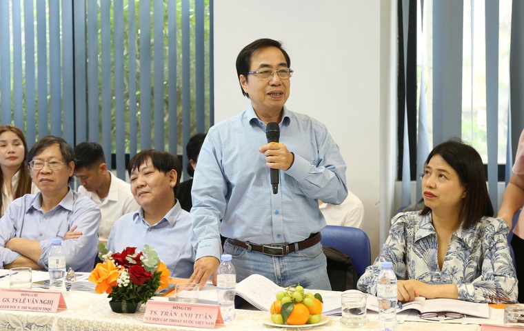 TS. Trần Anh Tuấn: Cần thiết lập Bản đồ cao độ nền và cập nhật các dự án đã thực hiện để tạo cơ sở quy hoạch hạ tầng kỹ thuật, thoát nước, kiểm soát úng ngập đô thị.