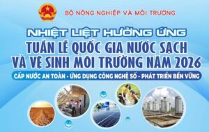 Các địa phương hưởng ứng nồng nhiệt Tuần lễ Quốc gia nước sạch và vệ sinh môi trường 2026. Ảnh minh hoạ.
