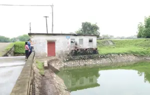 Trạm bơm I1-16 thuộc quản lý của Công ty TNHH MTV đầu tư phát triển thuỷ lợi sông Đáy. (Ảnh: Báo Hanoimoi)