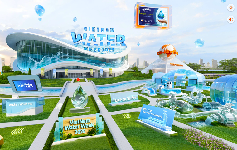 Năm 2025 đánh dấu lần đầu tiên Vietnam Water Week được thí điểm triển khai trên môi trường số, song hành với triển lãm trực tiếp tại Cung Văn hóa Hữu nghị Việt Xô.