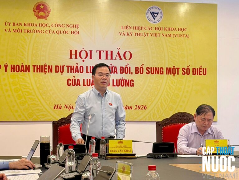 VWSA góp ý hoàn thiện dự thảo Luật Đo lường từ thực tiễn ngành nước - Ảnh 1.