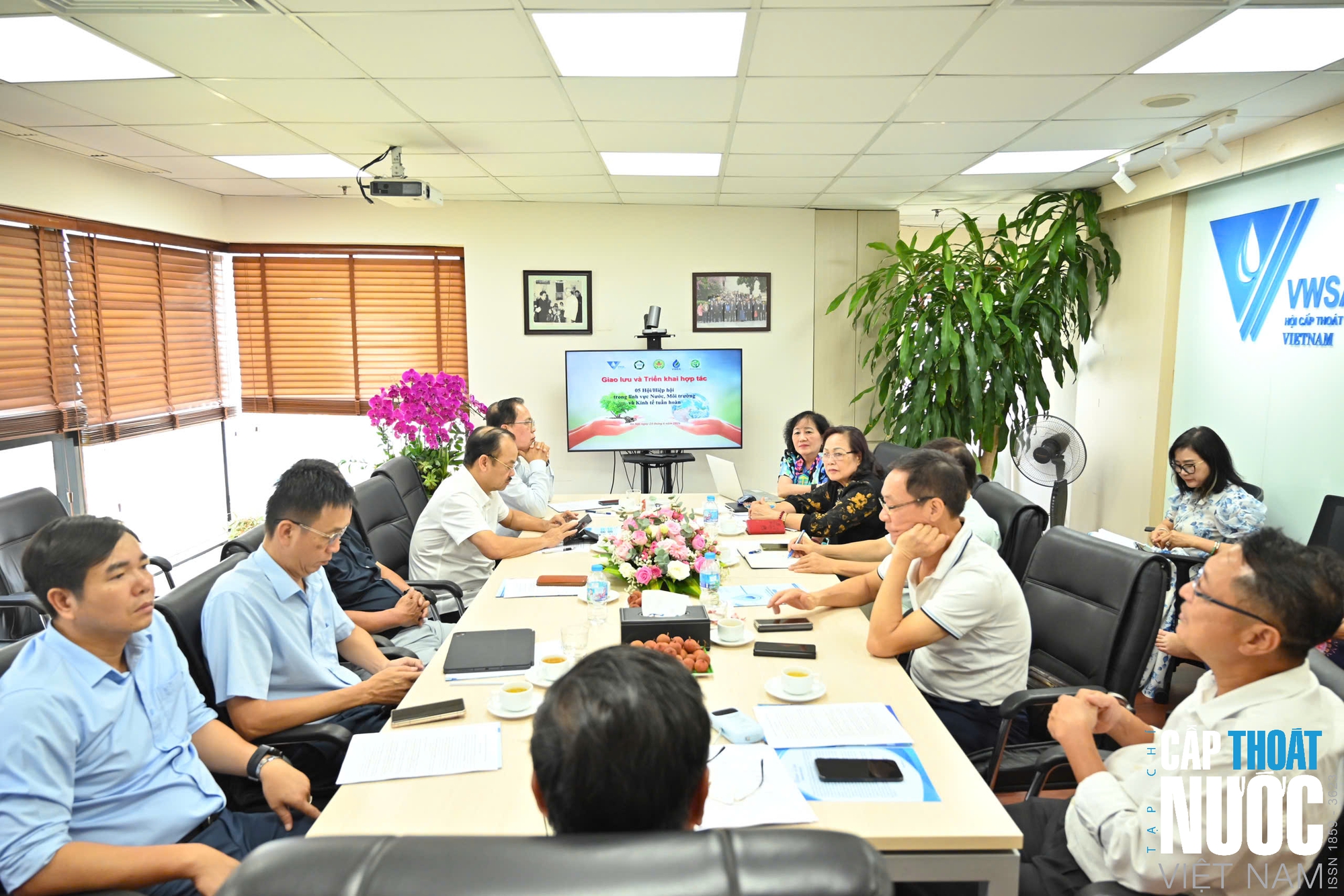 Tăng cường liên kết hành động trong lĩnh vực nước, môi trường và kinh tế tuần hoàn - Ảnh 1.