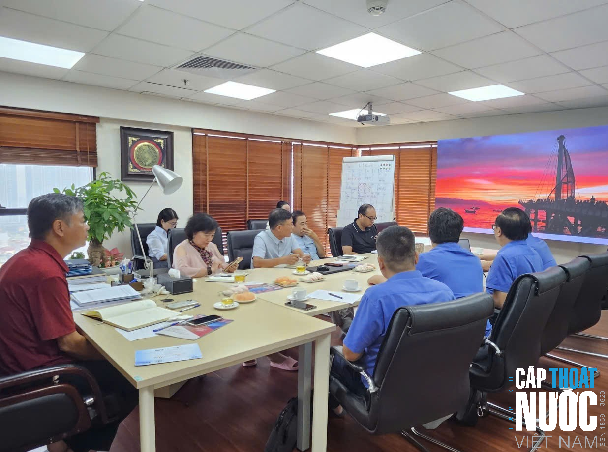 Kết nối doanh nghiệp, tăng cường hợp tác phát triển ngành Nước - Ảnh 1.